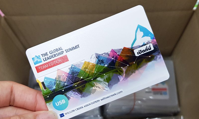 แฟลชไดร์ฟการ์ด-สกรีนโลโก้